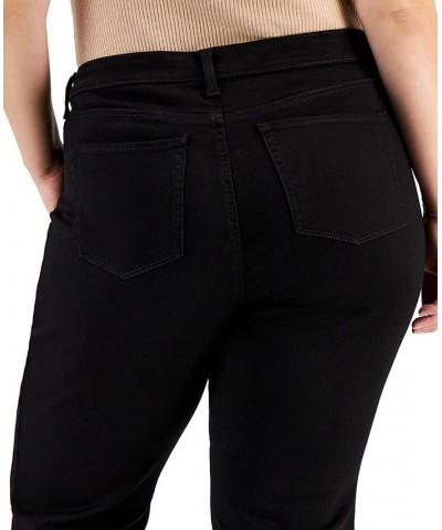 Plus & Petite Plus Size Tummy-Control Bootcut Jeans Black $12.80 Jeans