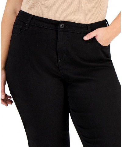 Plus & Petite Plus Size Tummy-Control Bootcut Jeans Black $12.80 Jeans