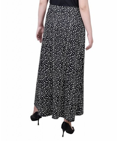 Petite Printed Belted Maxi Skirt Nice Icemoon $18.24 Skirts