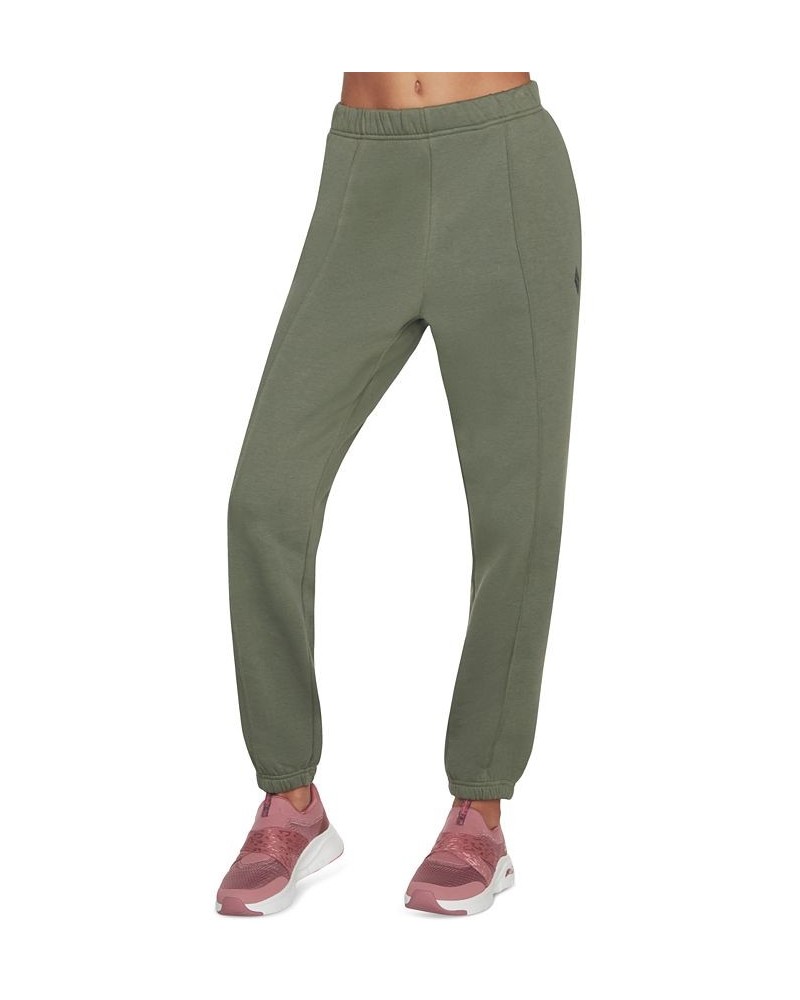 Women's Skechsweats Diamond Delightful Jogger Pants Gray $16.74 Pants