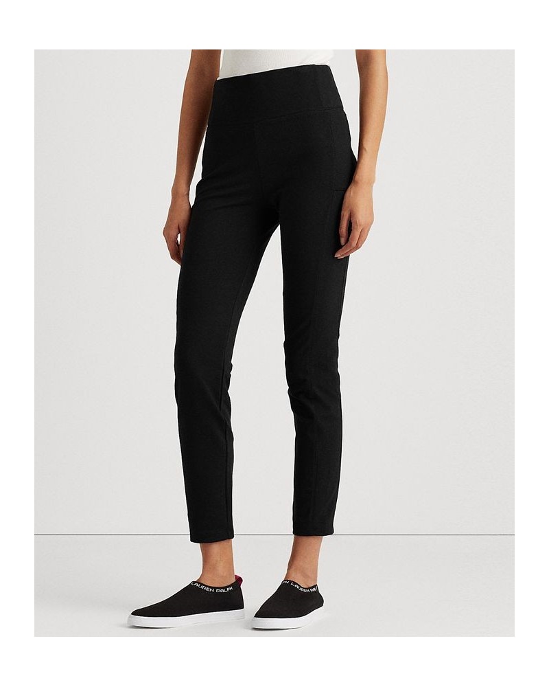 Straight-Leg Stretch Pants Black $48.76 Pants