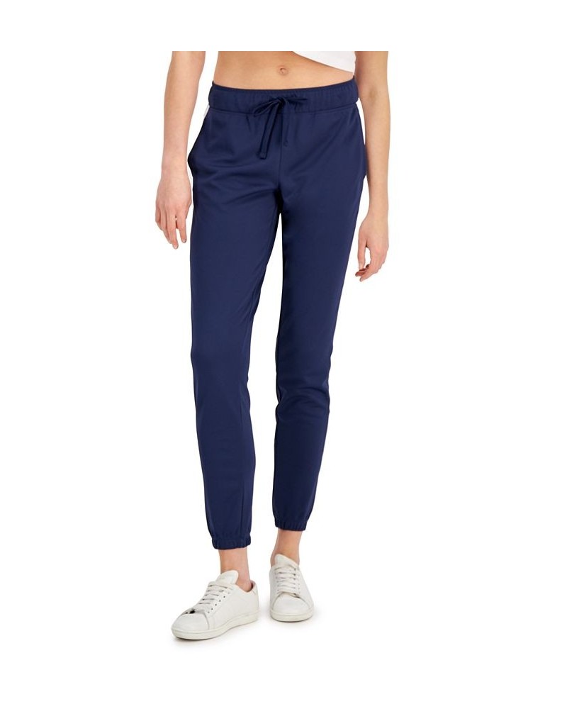 Women's Tricot Colorblocked Joggers Indigo Sea $16.96 Pants