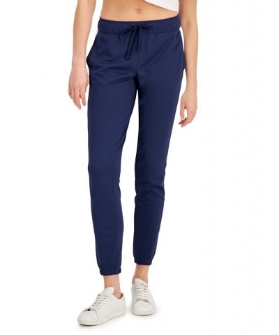 Women's Tricot Colorblocked Joggers Indigo Sea $16.96 Pants