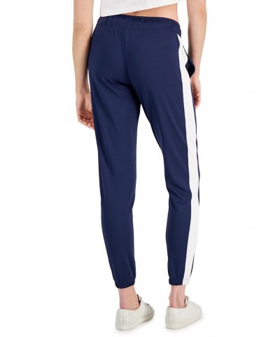 Women's Tricot Colorblocked Joggers Indigo Sea $16.96 Pants