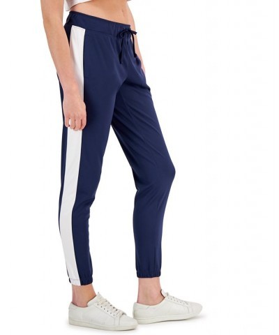 Women's Tricot Colorblocked Joggers Indigo Sea $16.96 Pants