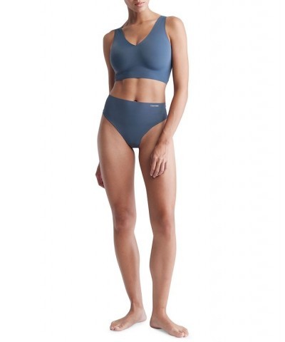 Invisibles Comfort V-Neck Comfort Bralette QF4708 Blue Edge $20.18 Bras