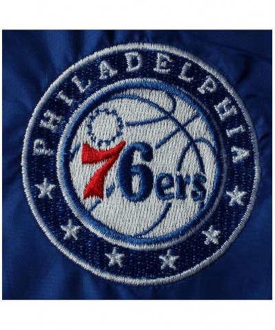 Women's Royal Philadelphia 76ers Flash Forward Windbreaker Full-Zip Jacket Royal $47.69 Jackets