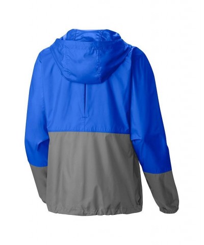 Women's Royal Philadelphia 76ers Flash Forward Windbreaker Full-Zip Jacket Royal $47.69 Jackets