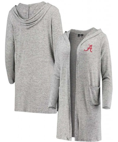 Women's Heathered Gray Alabama Crimson Tide Cuddle Soft Duster Cardigan Heathered Gray $30.55 Sweaters