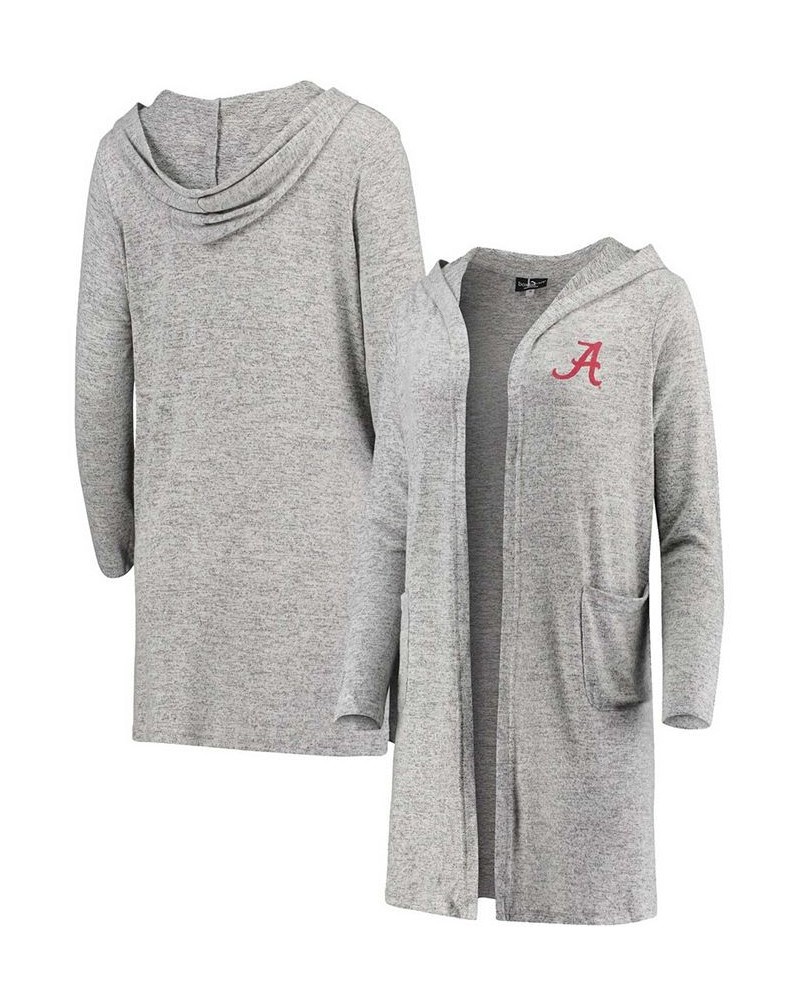 Women's Heathered Gray Alabama Crimson Tide Cuddle Soft Duster Cardigan Heathered Gray $30.55 Sweaters