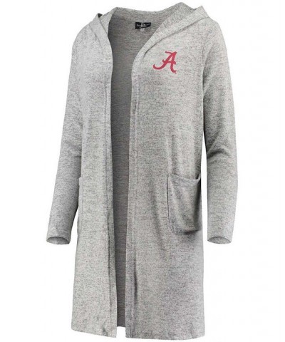 Women's Heathered Gray Alabama Crimson Tide Cuddle Soft Duster Cardigan Heathered Gray $30.55 Sweaters