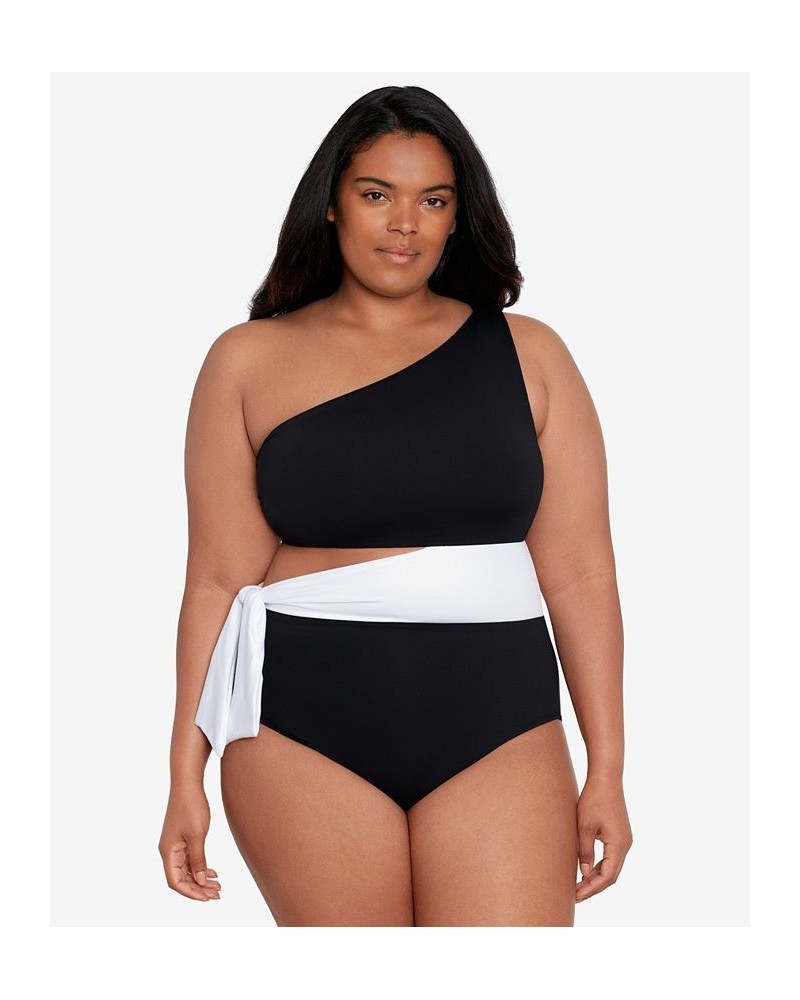 Plus Size One-Shoulder One-Piece Swimsuit Bel Air $62.90 Swimsuits