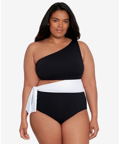 Plus Size One-Shoulder One-Piece Swimsuit Bel Air $62.90 Swimsuits