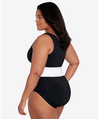 Plus Size One-Shoulder One-Piece Swimsuit Bel Air $62.90 Swimsuits