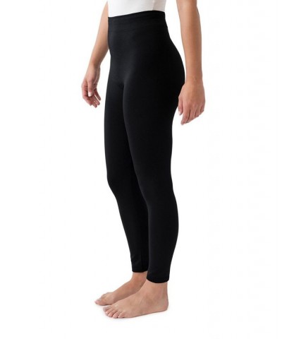 Women's Fleece Lined Leggings Black $17.00 Pants