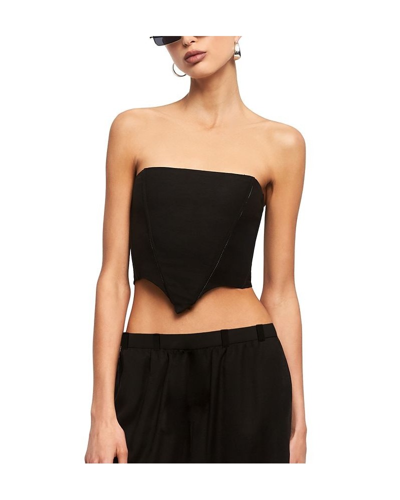 Women's La Quinta Tube Top Black $17.51 Tops