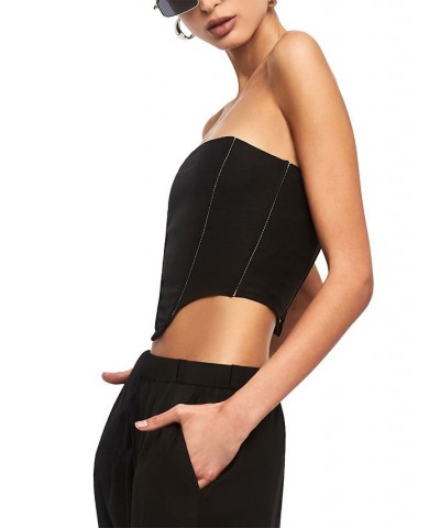 Women's La Quinta Tube Top Black $17.51 Tops