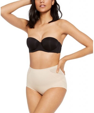 Women's Fit & Firm Waist Line Shaping Brief 2354 Tan/Beige $23.03 Shapewear