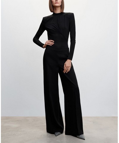 Women's High-Waist Palazzo Pants Black $44.10 Pants