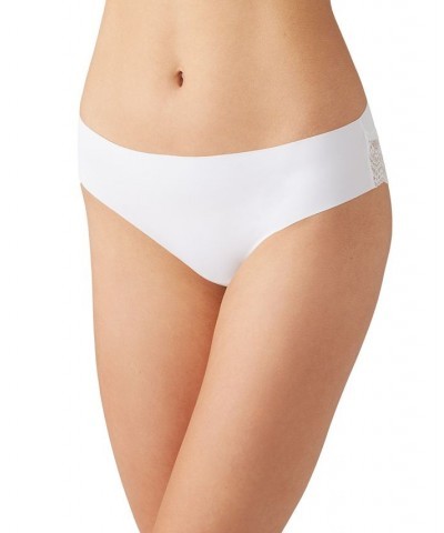 Women's b.bare Cheeky Lace-Trim Hipster Underwear 976367 White $9.75 Panty