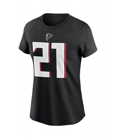 Women's Todd Gurley II Black Atlanta Falcons Name Number T-shirt Black $21.60 Tops