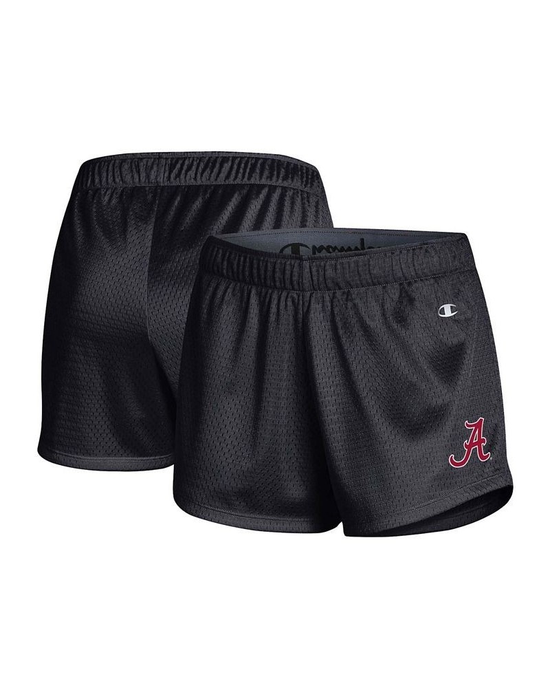 Women's Black Alabama Crimson Tide Mesh Shorts Black $20.50 Shorts