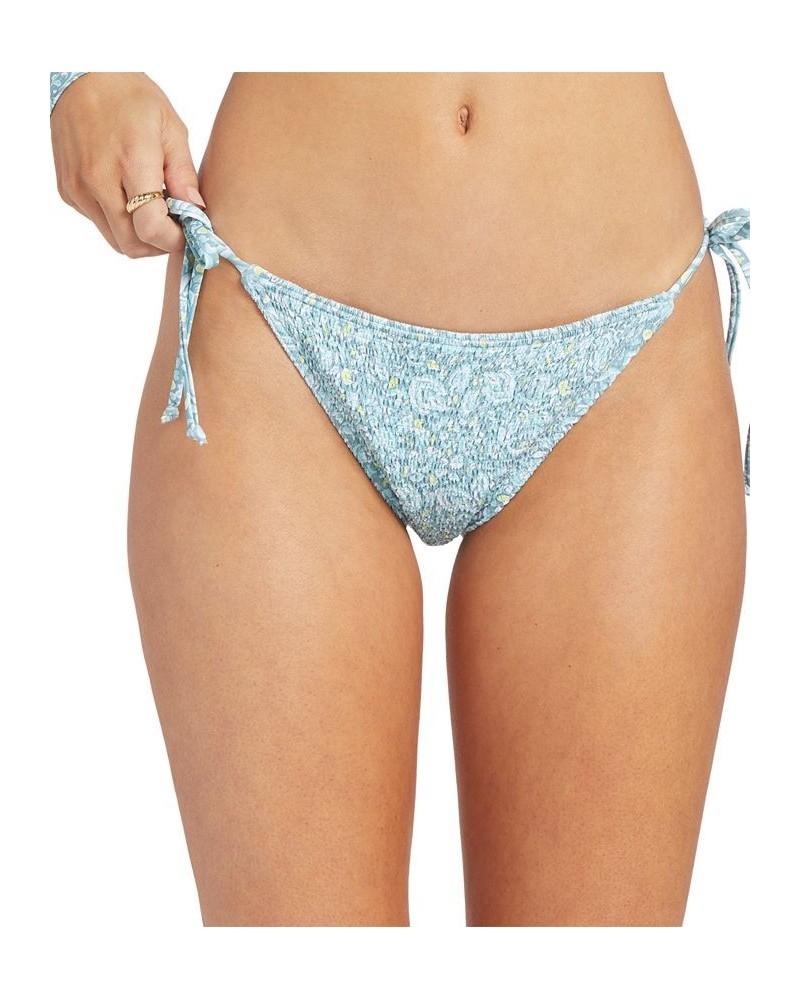 Women's Seaside Tropics Smocked Cheeky Bottoms Tourmaline Pretty Paisley $35.20 Swimsuits