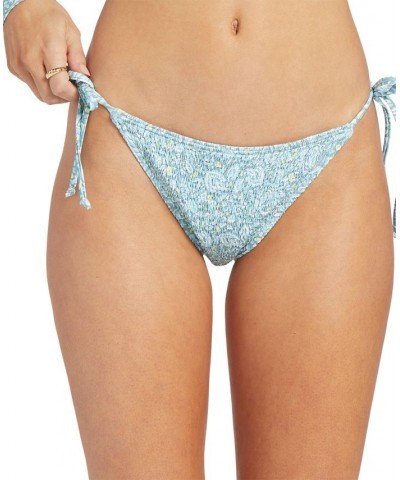 Women's Seaside Tropics Smocked Cheeky Bottoms Tourmaline Pretty Paisley $35.20 Swimsuits