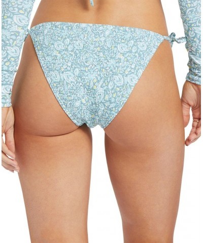 Women's Seaside Tropics Smocked Cheeky Bottoms Tourmaline Pretty Paisley $35.20 Swimsuits