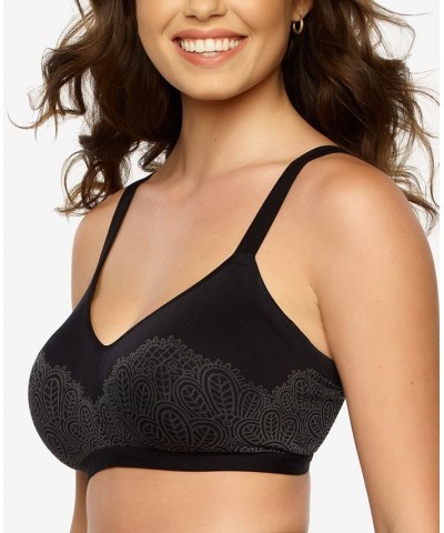 Women's Datura Wire-Free Side Smoothing Bra Black $15.56 Bras