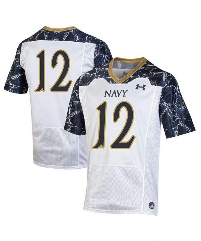 Women's 12 White Navy Navy Midshipmen 175 Years Special Game Replica Jersey White, Navy $53.99 Jersey