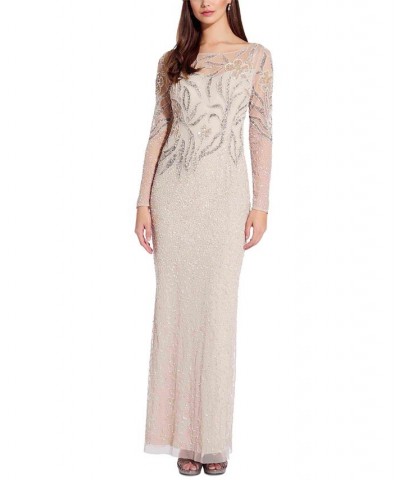 Embellished Illusion Gown Biscotti $152.55 Dresses