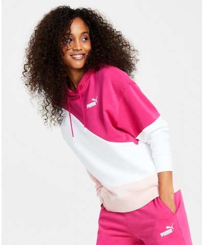 Women's Swirl Long-Sleeve Hooded Sweatshirt Orchid Shadow $24.68 Sweatshirts