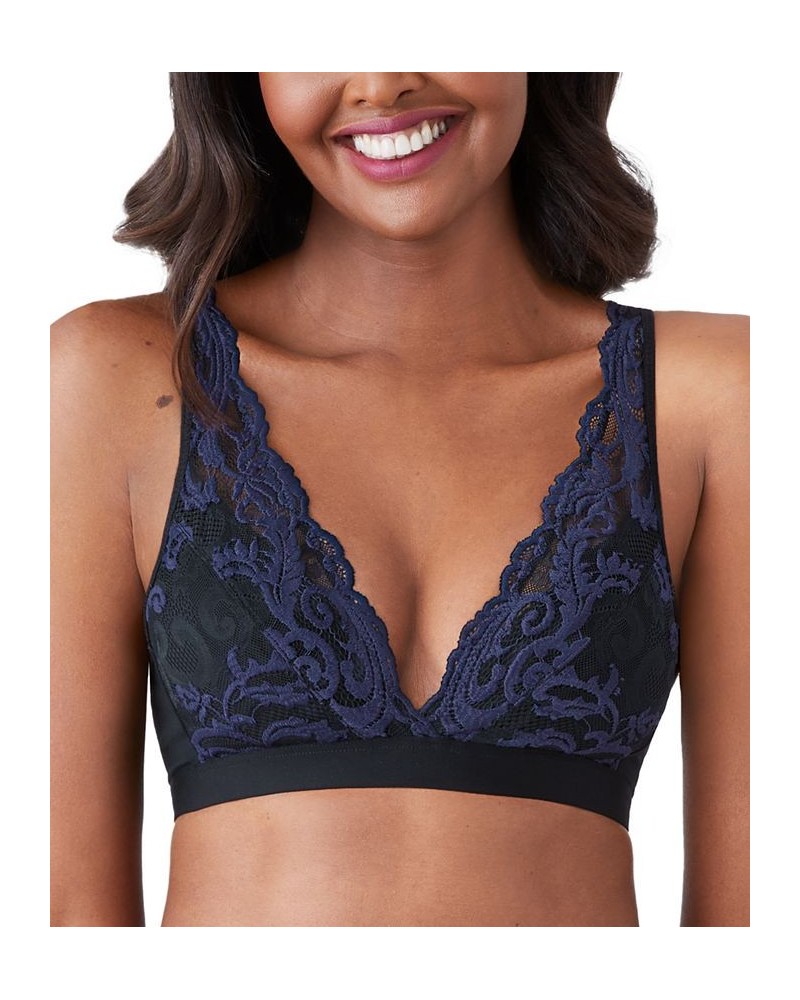 Women's Instant Icon Bralette 810322 Black/eclipse $27.56 Bras