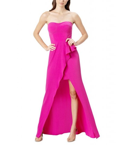 Women's Kai Strapless Dress Fuchsia $91.52 Dresses