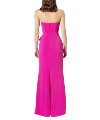 Women's Kai Strapless Dress Fuchsia $91.52 Dresses