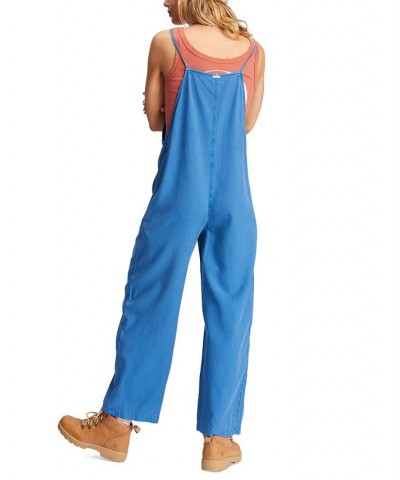 Juniors' Beach Cruiser Overalls Indigo Love $26.38 Pants