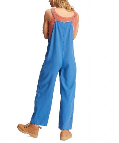 Juniors' Beach Cruiser Overalls Indigo Love $26.38 Pants