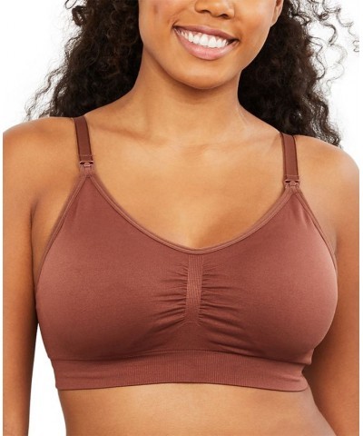 Full Busted Seamless Nursing & Maternity Bra Mink $15.00 Bras