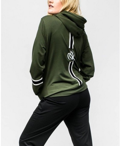 Women's Reneu Earth Zip Up Hoodie Green $27.88 Sweatshirts