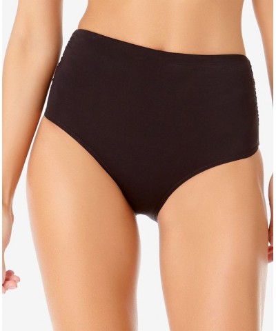 Ruched Tankini & High-Waist Bikini Bottoms Black $28.00 Swimsuits