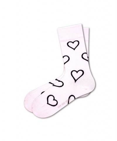 Hearts Bundle Women's 3 Pack Organic Cotton Seamless Toe Novelty Socks Multi $23.40 Socks