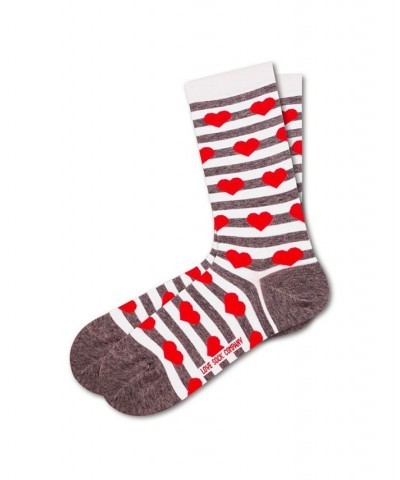 Hearts Bundle Women's 3 Pack Organic Cotton Seamless Toe Novelty Socks Multi $23.40 Socks