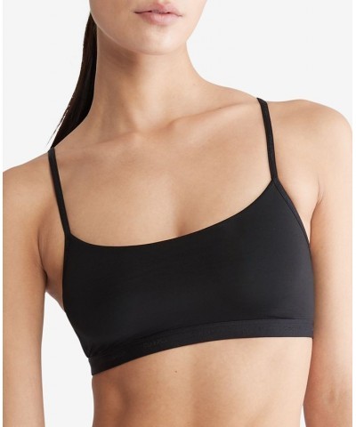 Women's Form To Body Unlined Bralette QF6757 Black $14.60 Bras