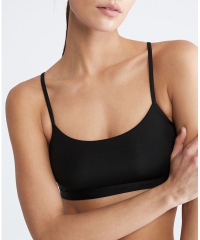 Women's Form To Body Unlined Bralette QF6757 Black $14.60 Bras