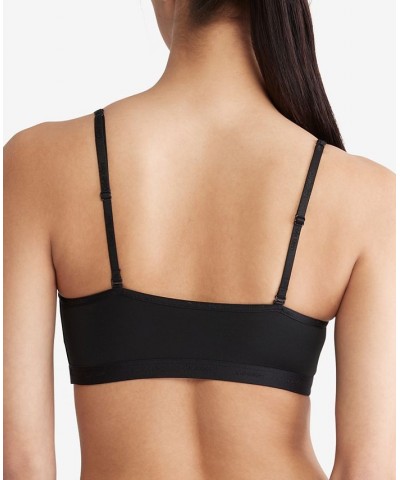 Women's Form To Body Unlined Bralette QF6757 Black $14.60 Bras