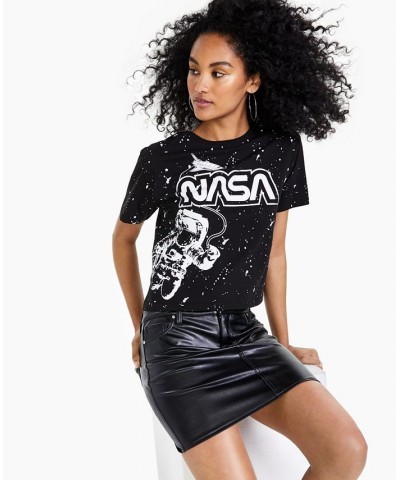 Juniors' NASA T-Shirt Black $9.50 Tops