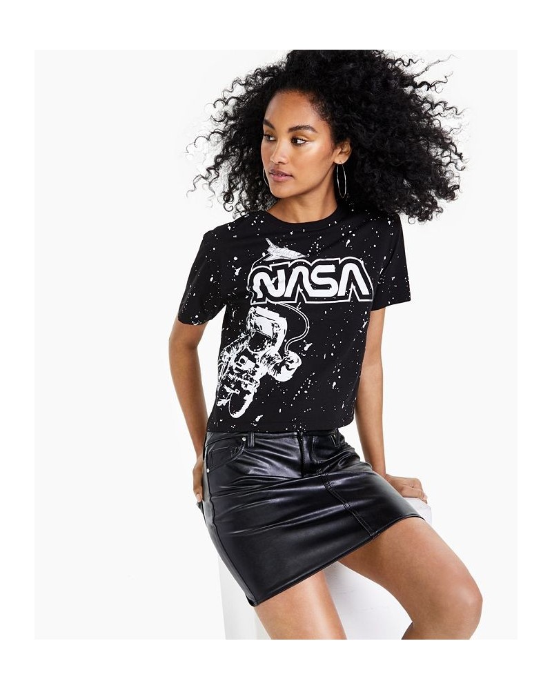 Juniors' NASA T-Shirt Black $9.50 Tops