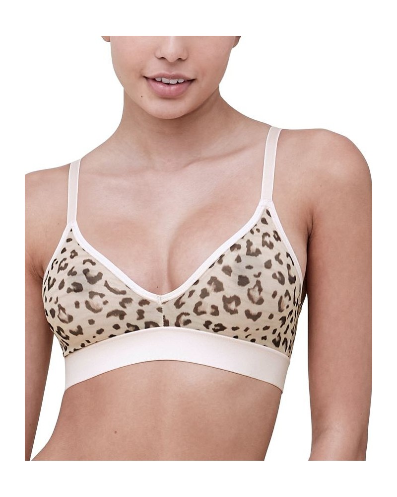 Women's Spellbound Sheer Mesh Bralette Multi $27.14 Bras