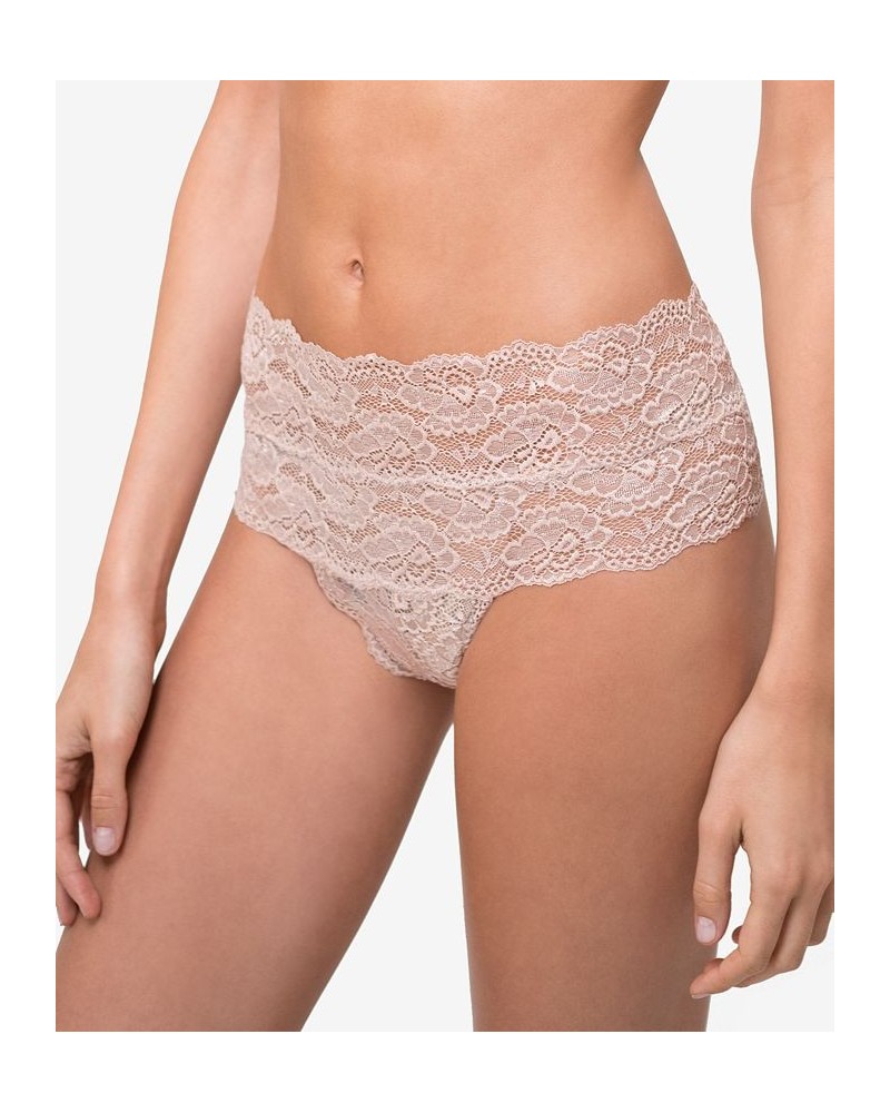 Goddess Hi Rise Thong Underwear White $15.90 Panty